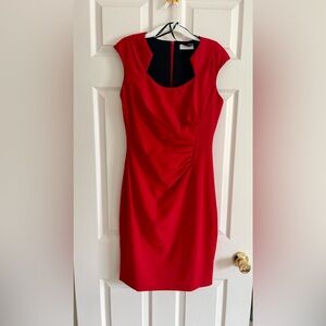 Calvin Klein Red Dress -Size 4
